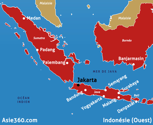 bali carte asie