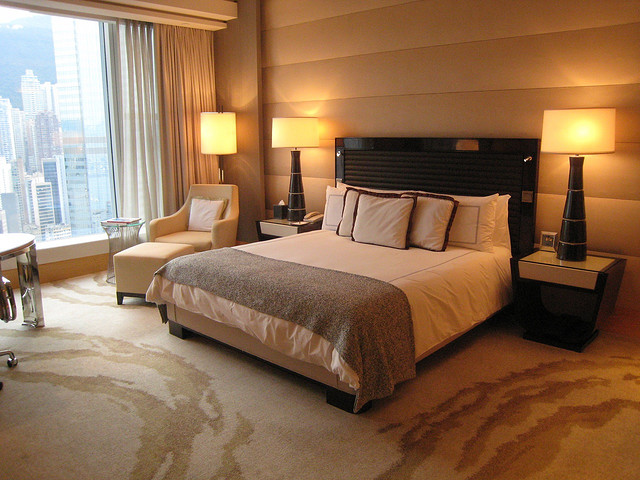 Chambre standard du Four Seasons Hotel à Hong Kong, 5 étoiles