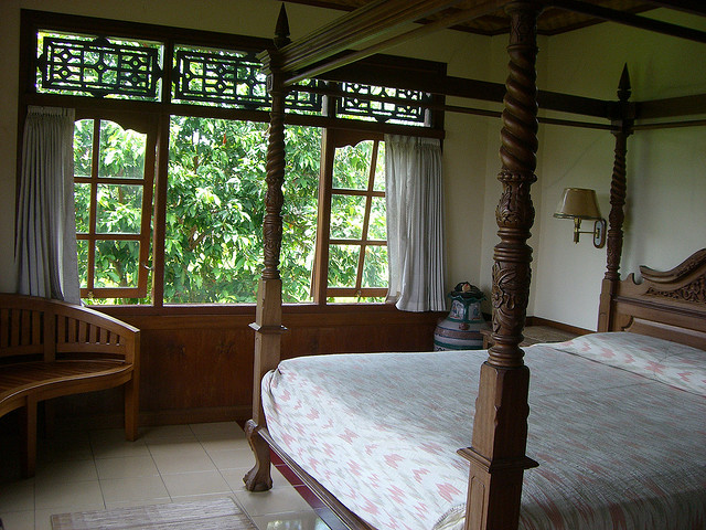 Chambre d'un bon losmen à Bali