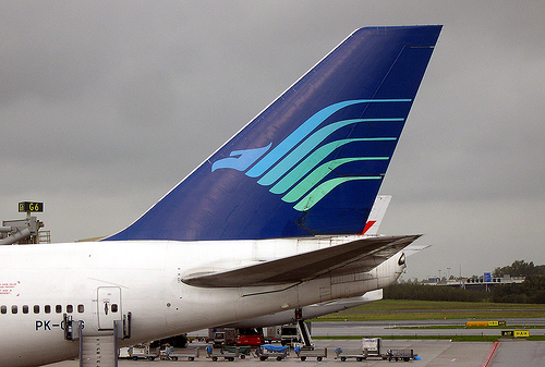 Logo de la compagnie aérienne Garuda Indonesia