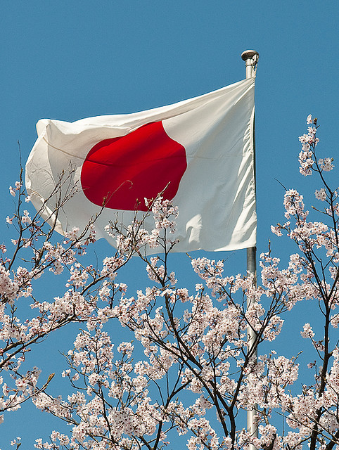 Drapeau japonais porte officiellement le nom Nisshōki