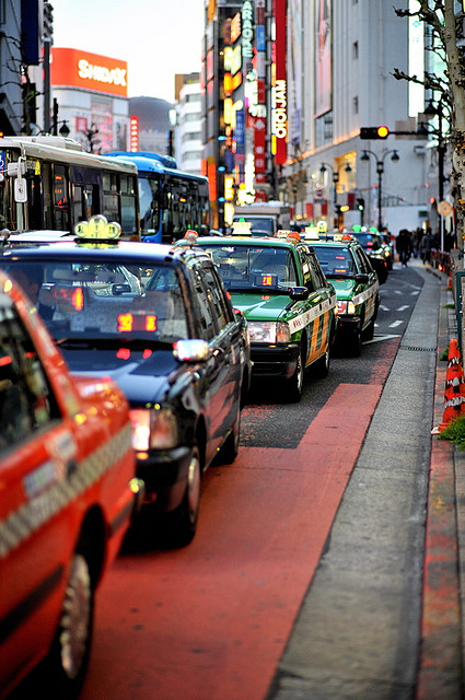 De multiples catégories de taxi à Tokyo