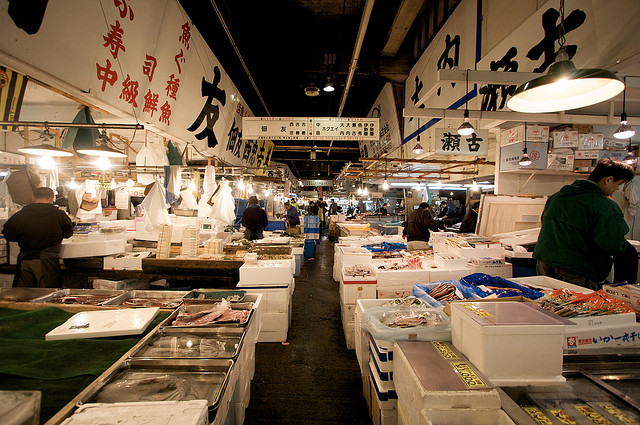 Marché aux poissons Tsukiji