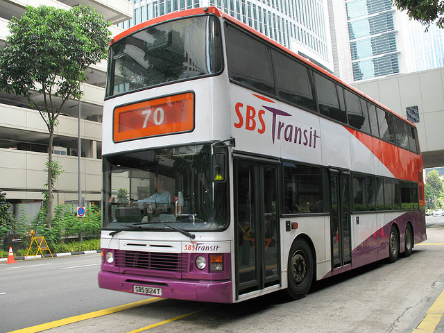 Bus du SBS (Singapore Bus Service)