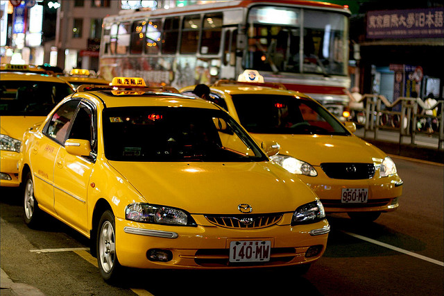 Taxi en Taïwan