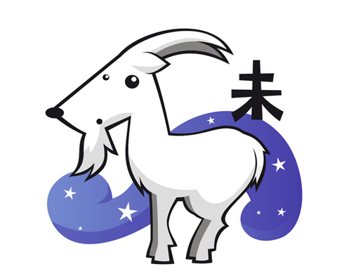 Signe Chinois Chèvre (ou Bouc ou Mouton)