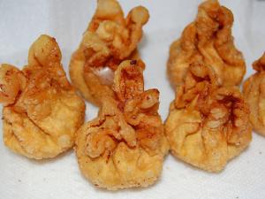 Recette Raviolis chinois frits 