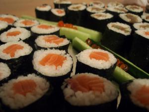 Recette Sushi Maki au saumon 
