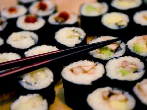Recette Sushi Maki crevettes - avocat 