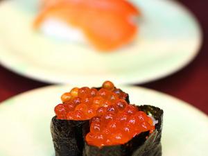 Recette Sushi Gunkan aux oeufs de saumon  
