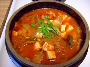 Recette Soupe Kimchi  Kimchi-Jjigae