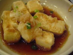 Tofu à la sauce de soja