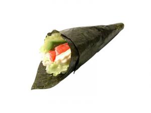 Recette Sushi en cornet (Temaki) surimi-avocat 