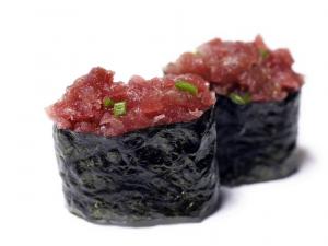 Recette Sushi Gunkan au tartare de thon 
