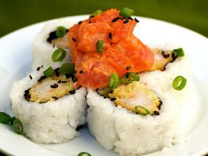 Recette Sushi Maki au poulet (sans algue) 