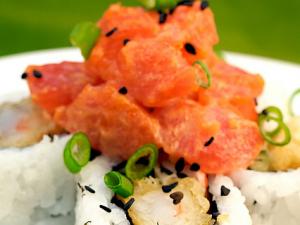 Sushi Maki aux crevettes (sans algue)