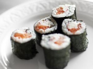 Recette Sushi Maki saumon fumé - fromage 