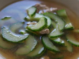 Recette Soupe birmane au concombre 
